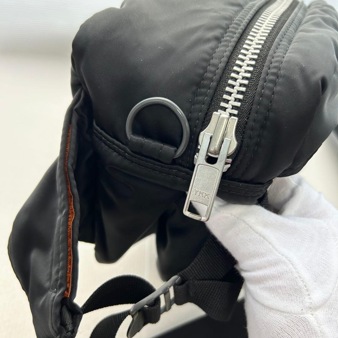 PORTER ポーター タンカー ウエストバッグ ブラック 大容量