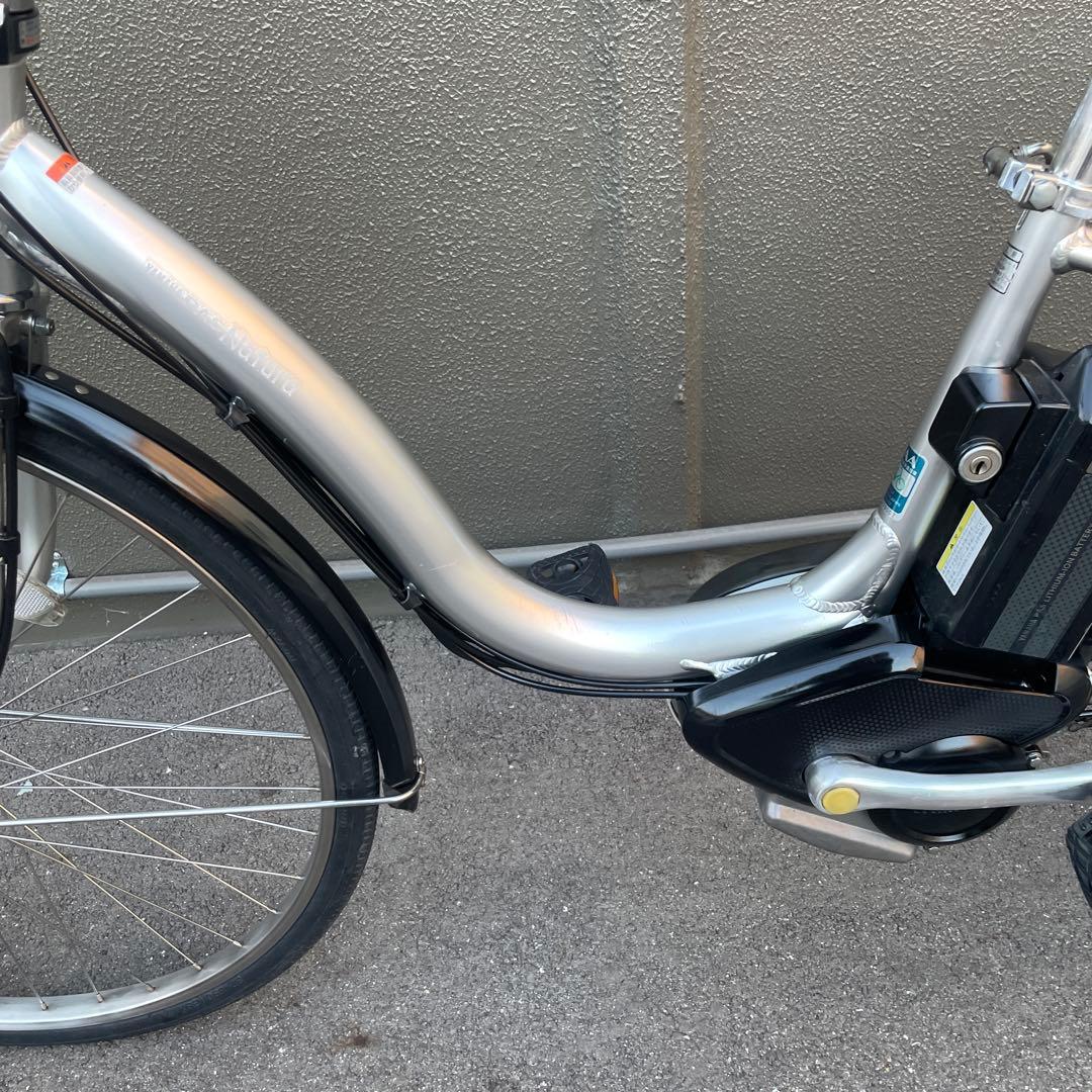 ヤマハ電動アシスト自転車26インチ シルバー