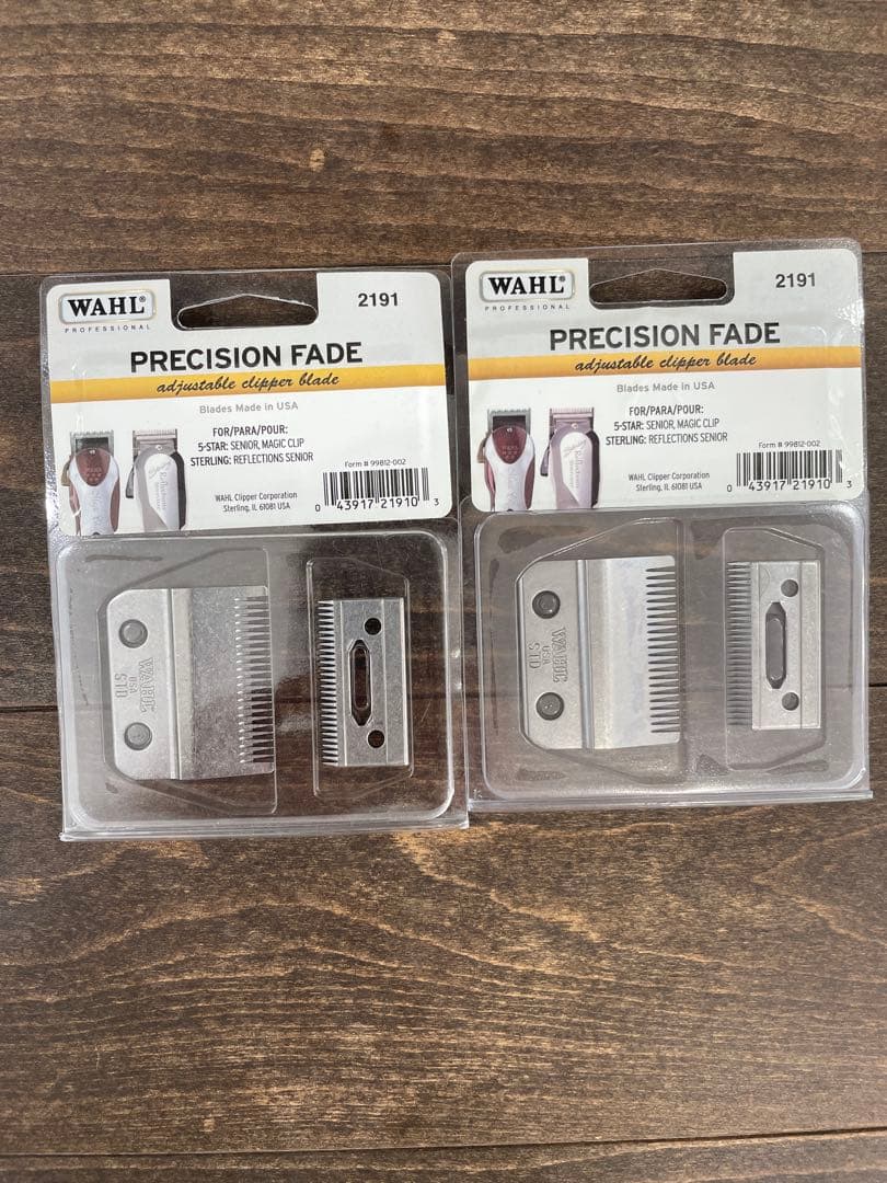 WAHL SENIOR バリカン 替刃２個付き