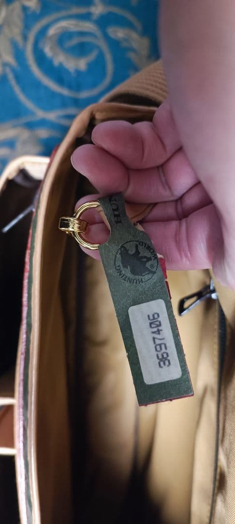 HUNTING WORLD オリーブグリーン ショルダーバッグ