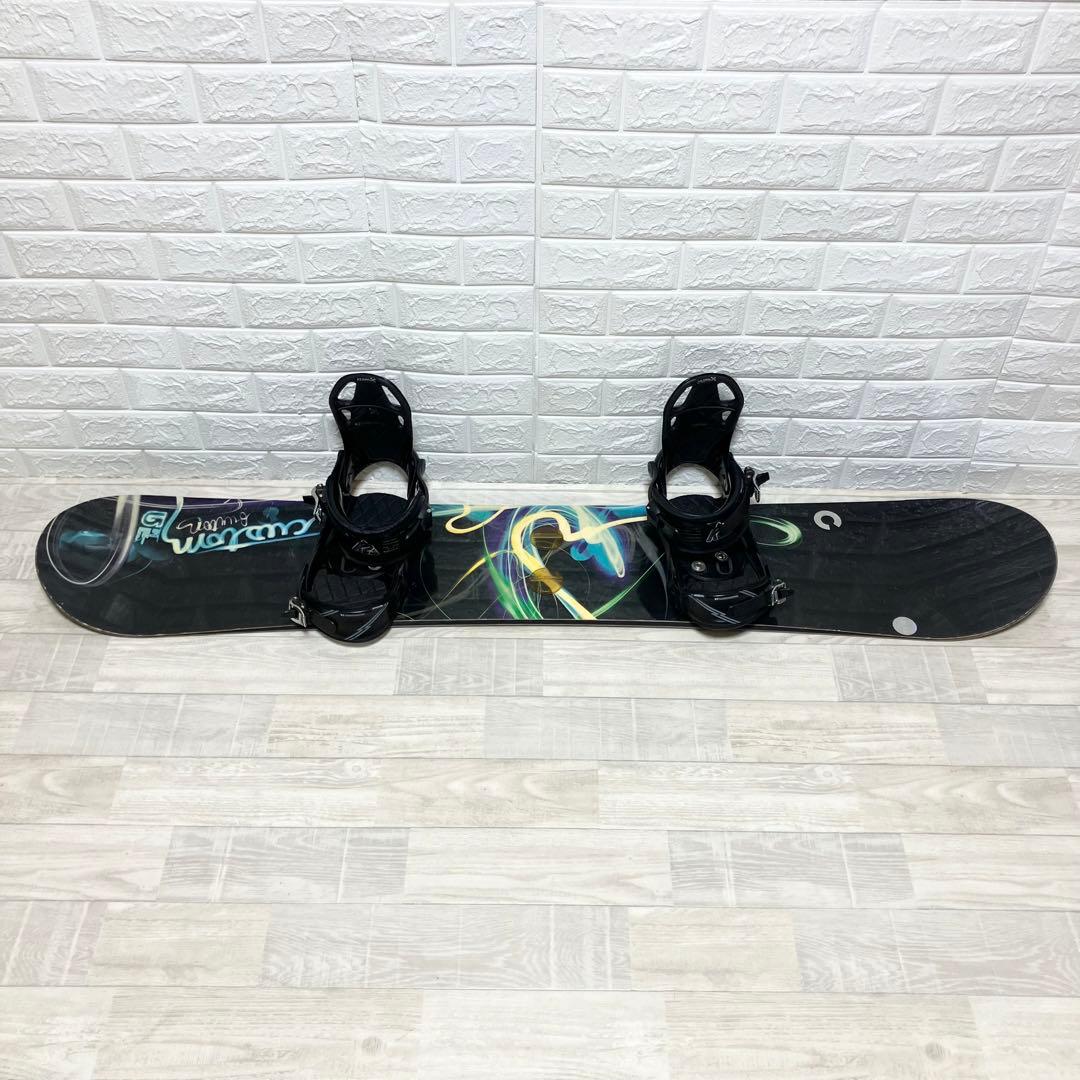 Burton custom 151cmメンズスノーボード　2点セット K2