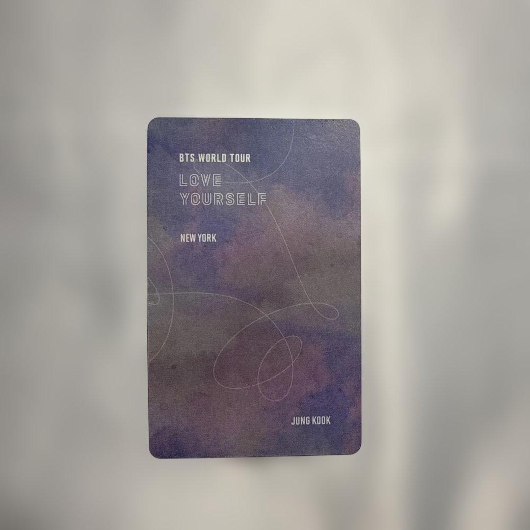 BTS NY トレカ ジョングク