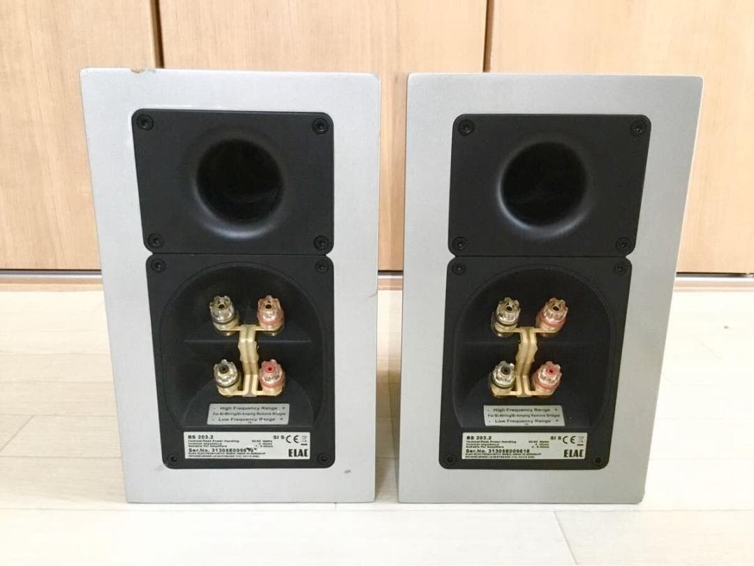 ELAC BS 203.2 2WAY ブックシェルフ型 スピーカー ジャンク
