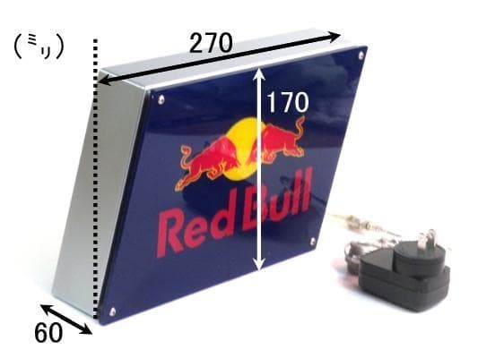 レッドブル　卓上電飾 パネル型　店舗用　非売品