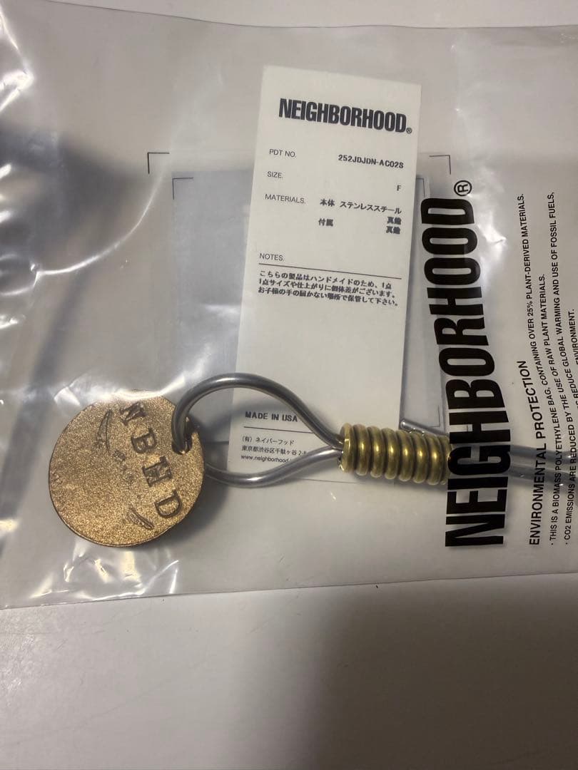 NEIGHBORHOOD 横浜限定 JEFF DECKER キーリング