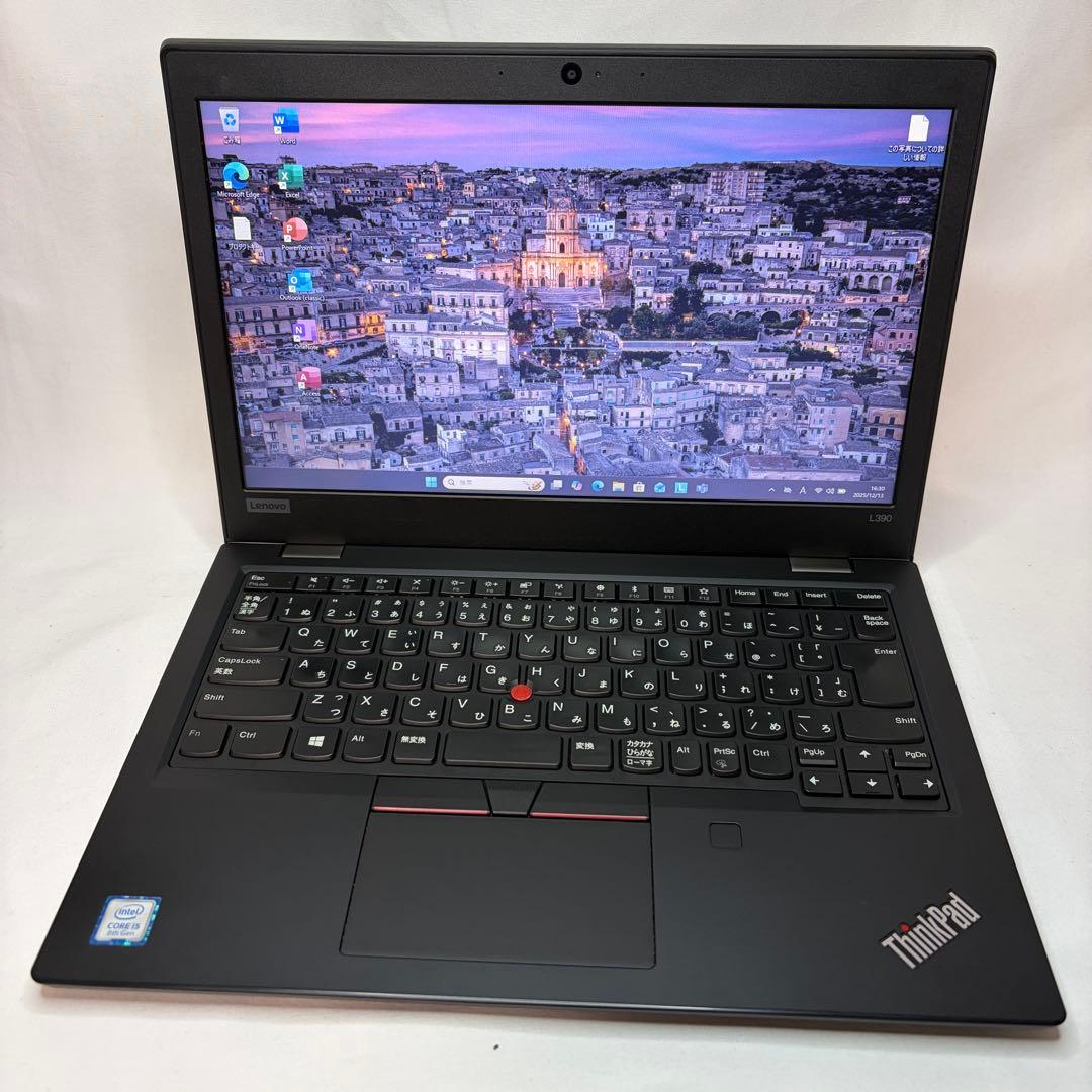 美品 ThinkPad L390 Core i5 8GB 256GB オフィス