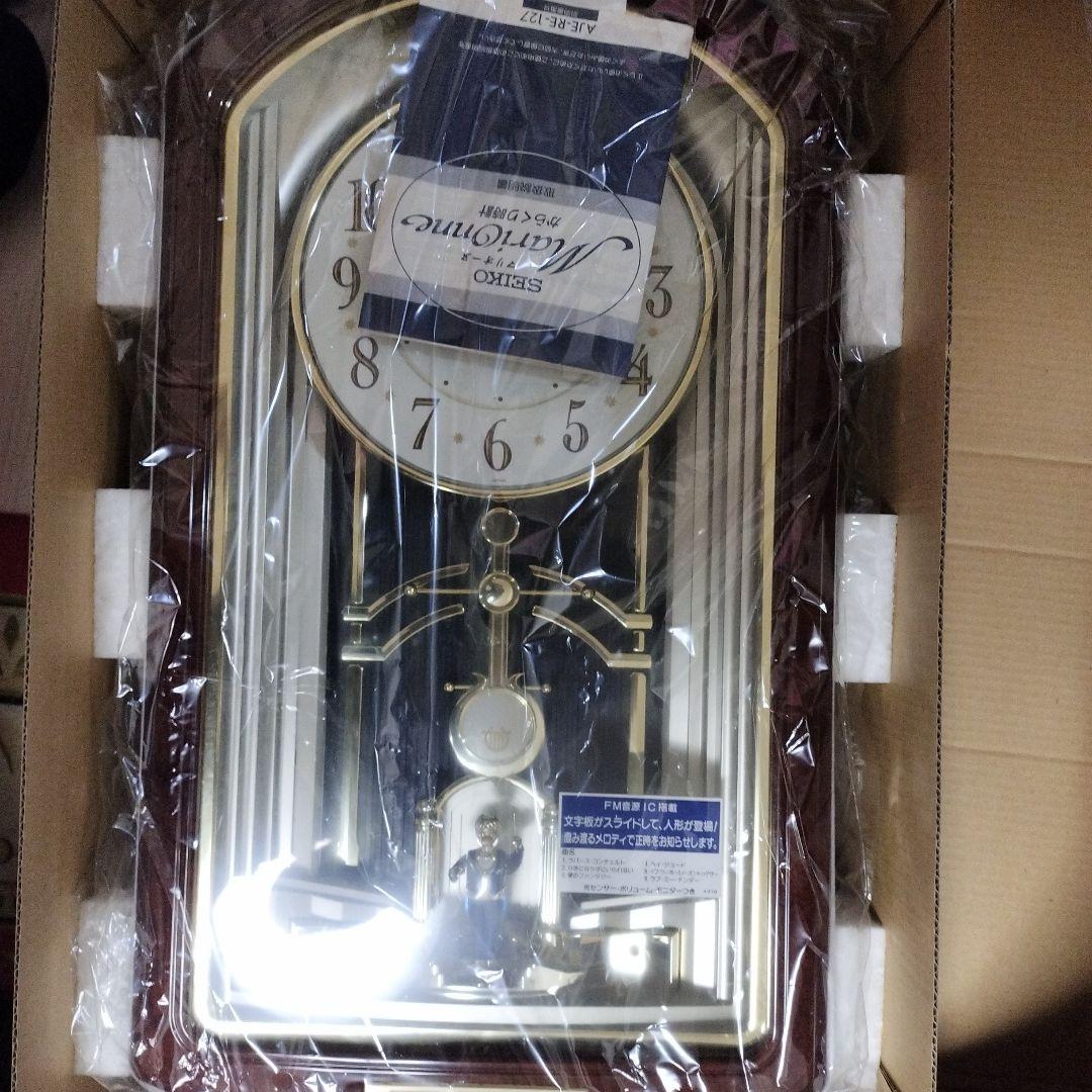 SEIKO RE 526 B 壁掛けからくり時計 未使用品 動作確認済み
