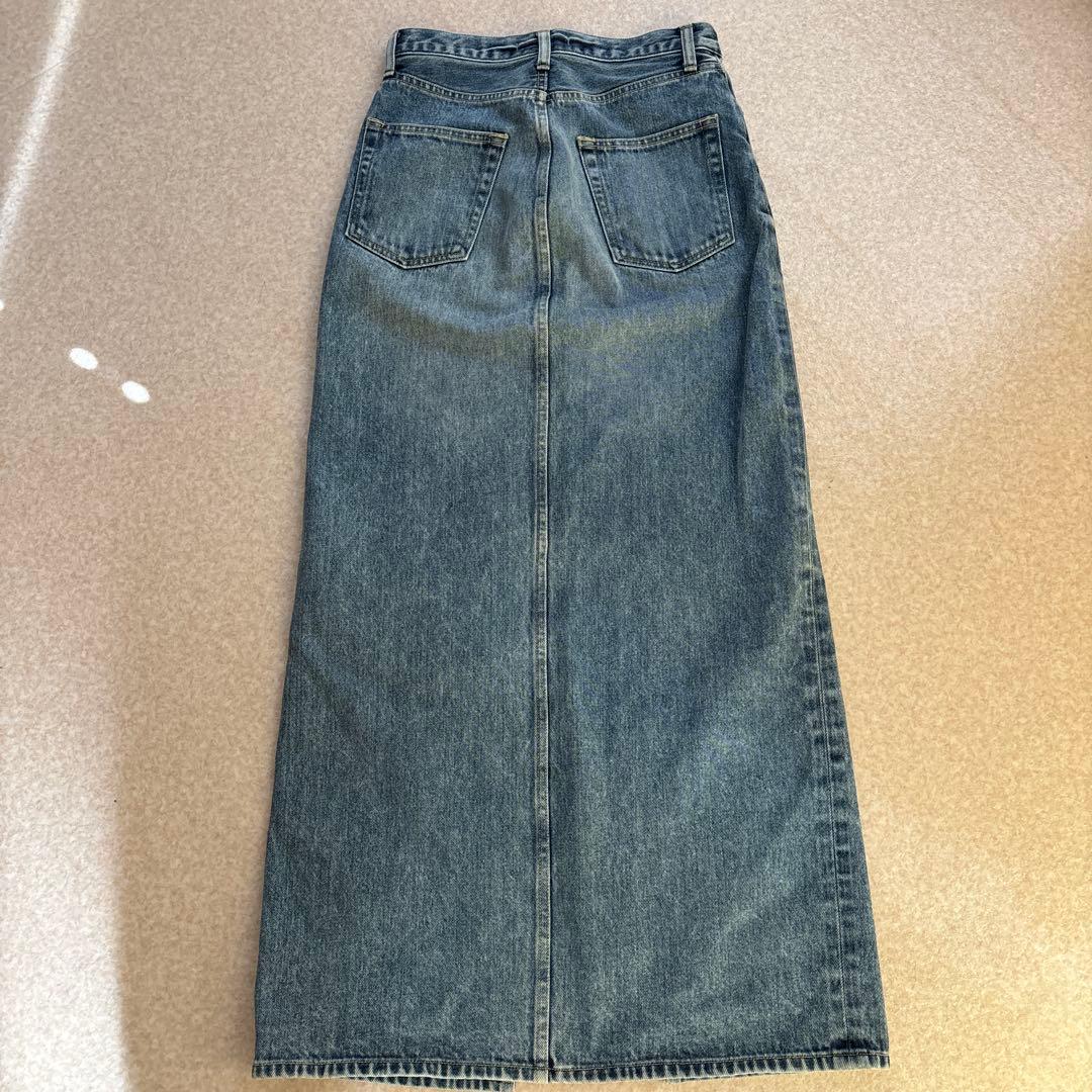 Whim Gazette デニムスリットスカート