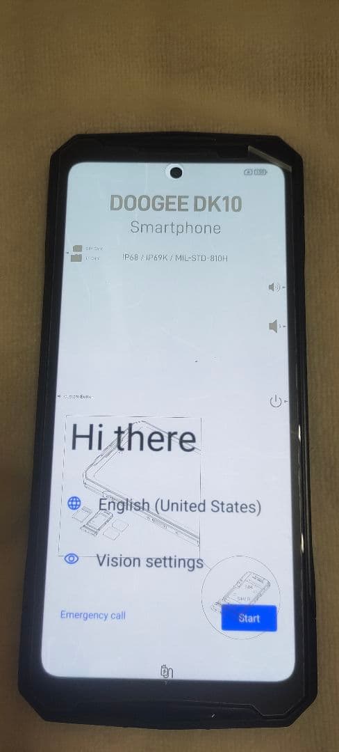 DOOGEE DK10 5G タフネススマホ 512GB SIMフリー