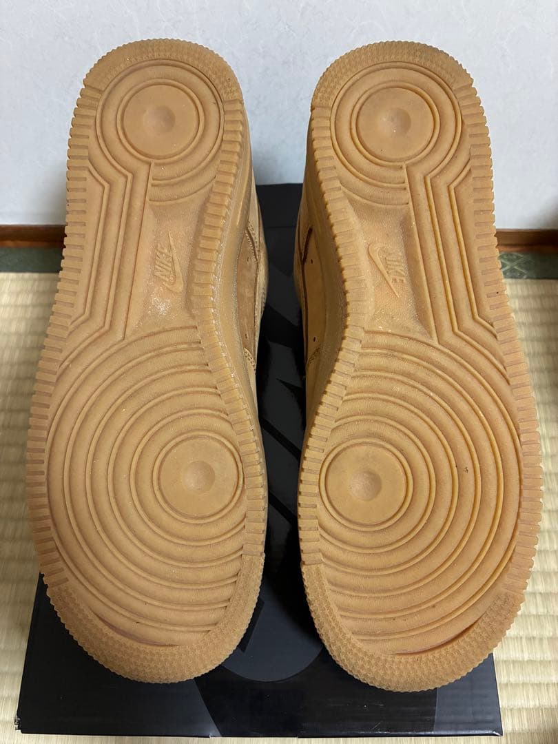 靴 Supreme Nike Air Force 1 Low Wheat