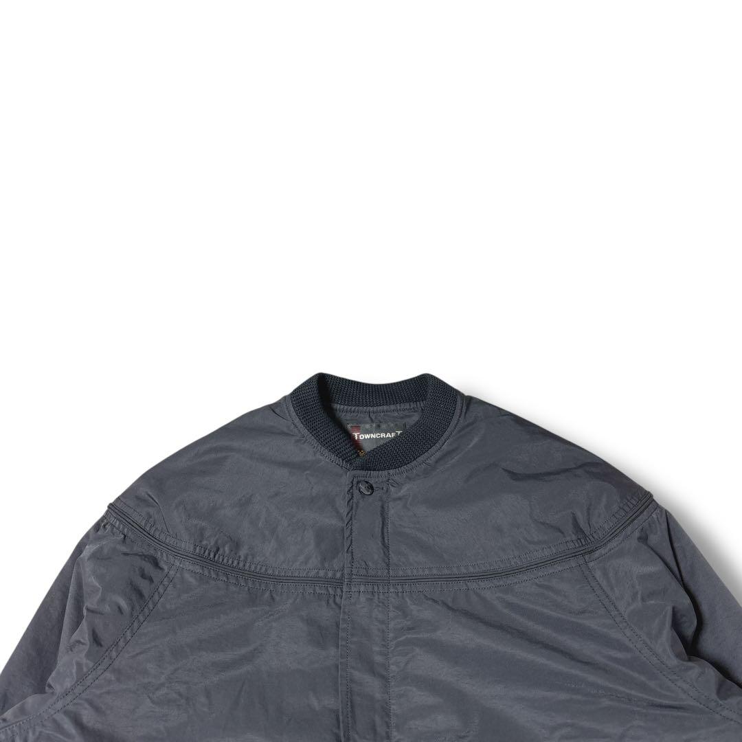 towncraft タウンクラフト　ダービージャケット　ブラック　裏地ペイズリー