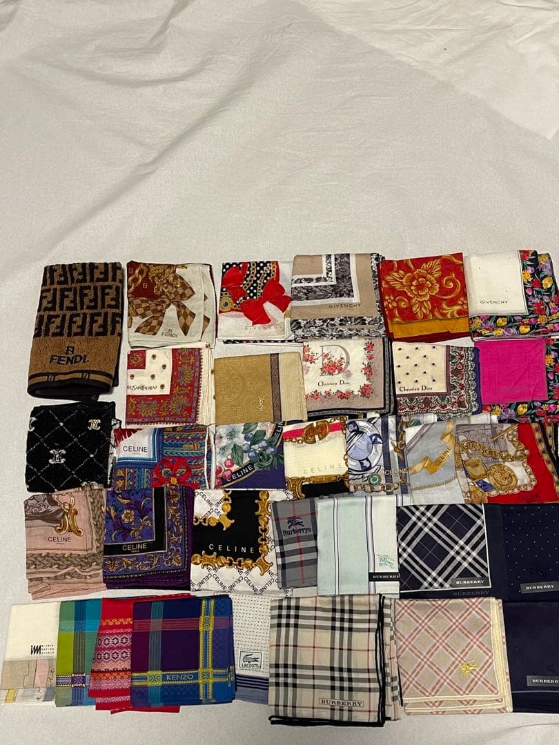 ★新品★33点★まとめ★FENDI★Burberry★Dior★ハンカチ★タオル
