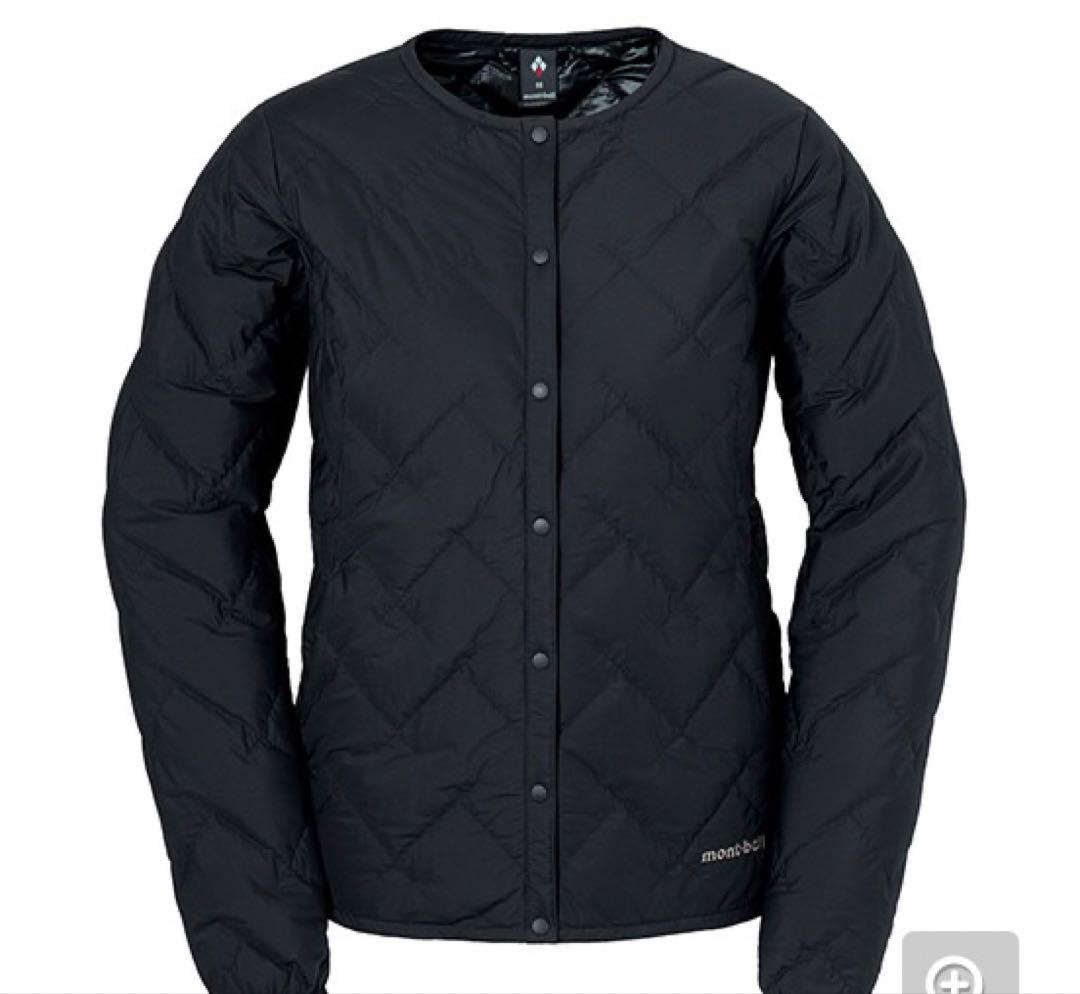 美品　モンベル　スペリオダウン ラウンドネックジャケット Mゆったり2025s