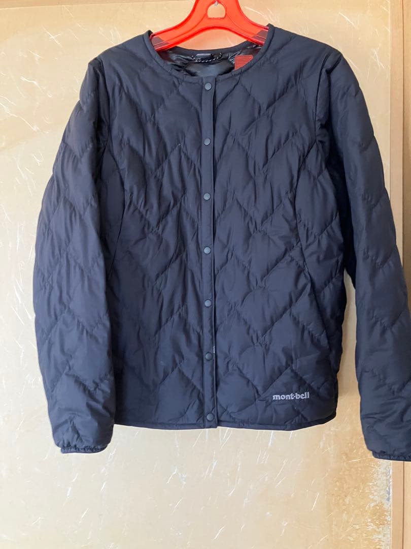 美品　モンベル　スペリオダウン ラウンドネックジャケット Mゆったり2025s