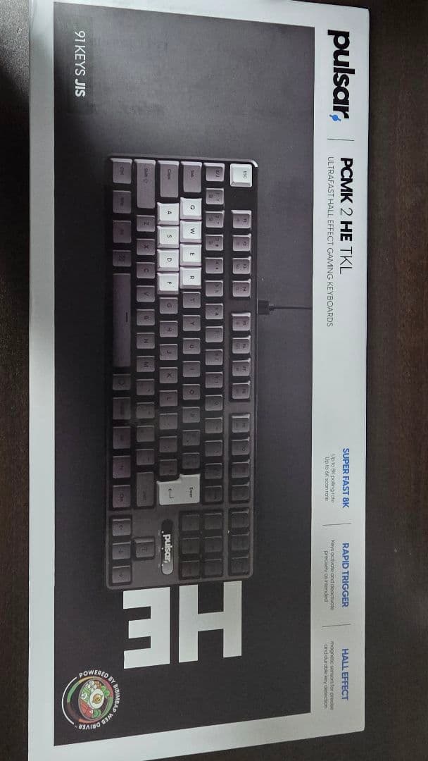 新品未開封品 Pulsar PCMK 2 HE TKL JIS Black