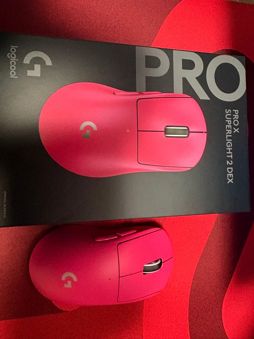 logicool PRO X SUPERLIGHT 2 DEX マゼンタ