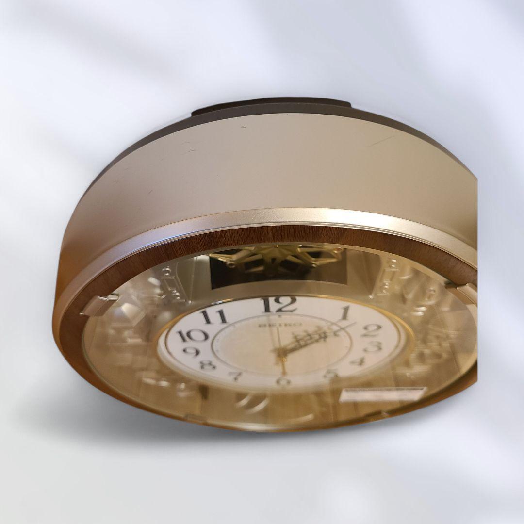 未使用SEIKO セイコー 電波掛時計 AM255B からくり時計