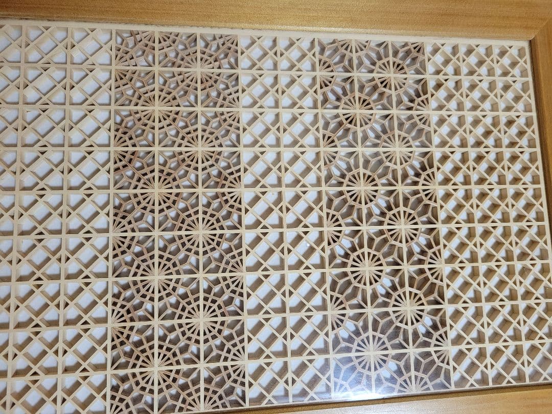 組子　組子細工　テーブル　机