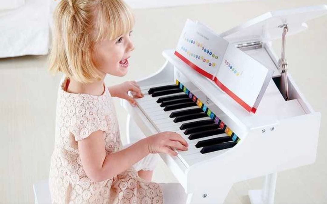 【新品（開封済み）】Hape（ハペ）子供用グランドピアノ　ミニピアノ