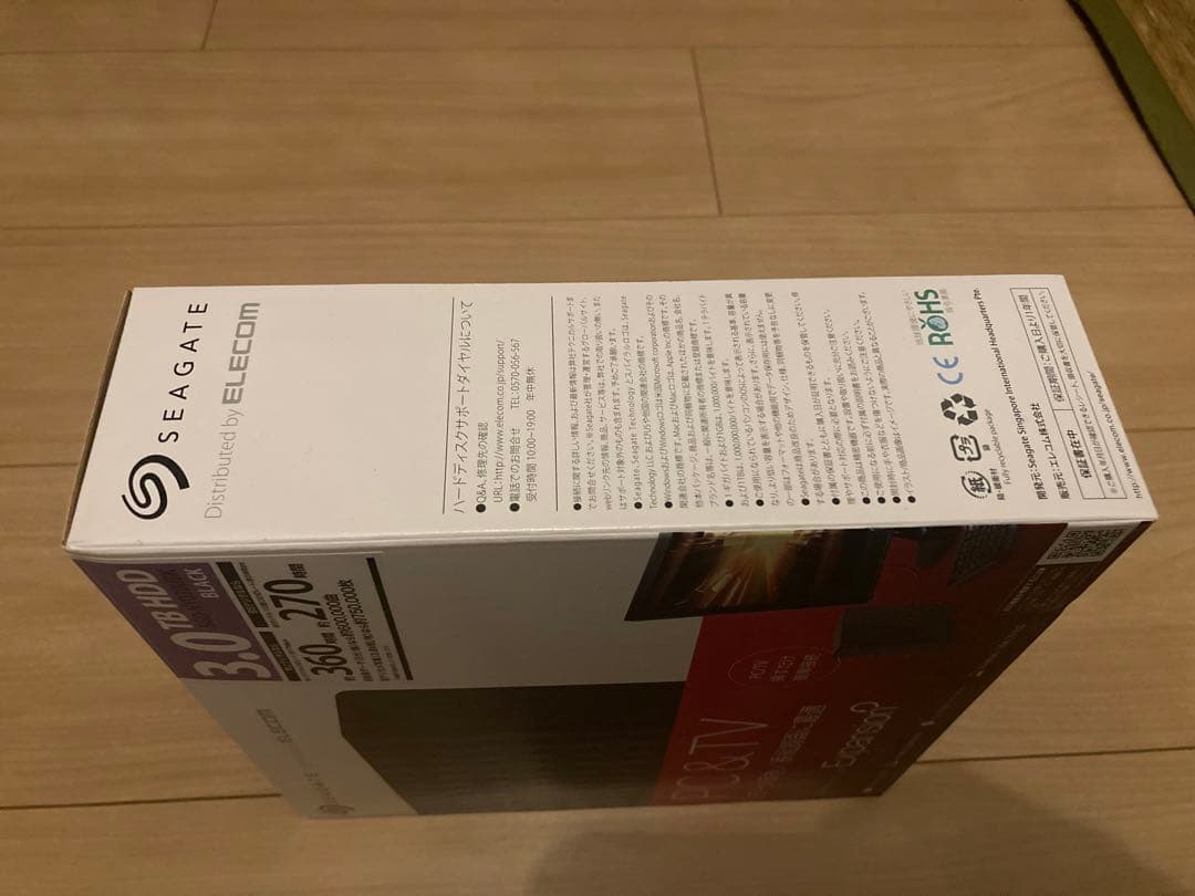 年内限定価格です‼︎SEAGATE エレコム Expansion 3TB HDD