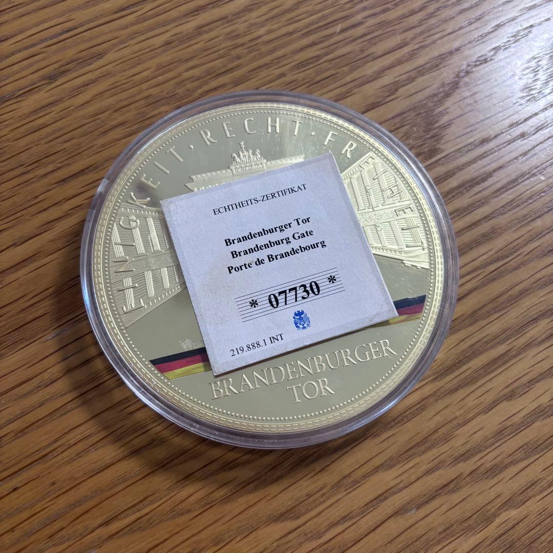 【ドイツ 超大型】376g ブランデンブルク門 ベルリン 自由権 2016