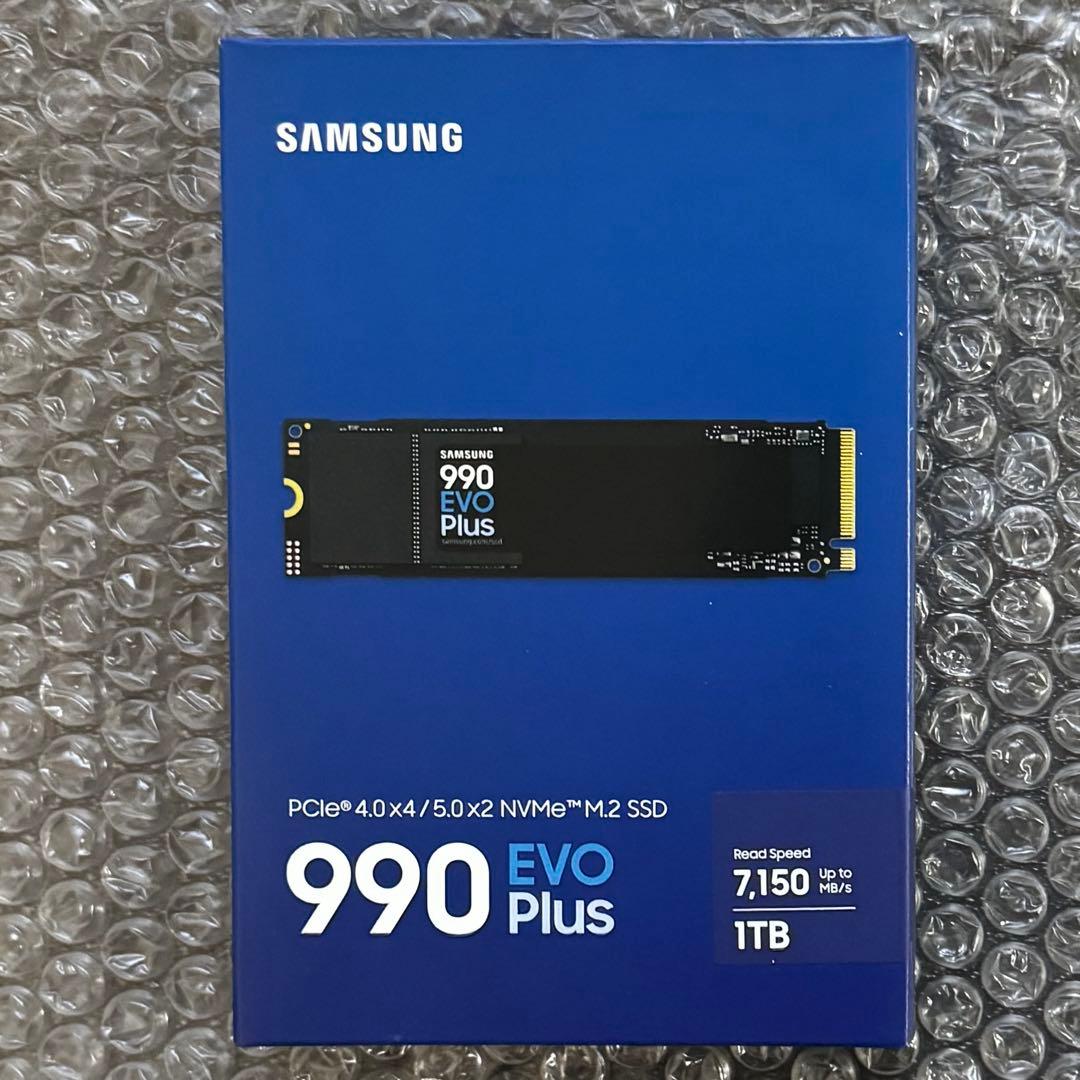 SAMSUNG製 M.2 SSD 1TB！