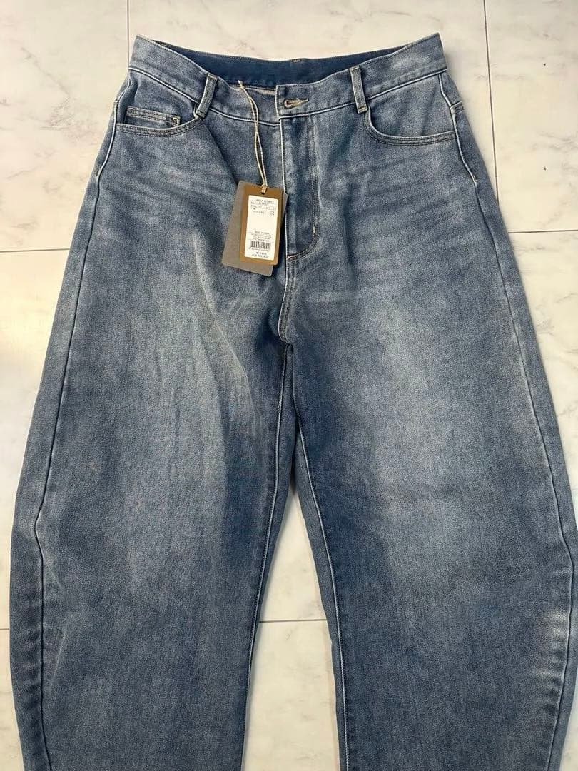 Anna Kerry 裏起毛モロッコデニムパンツ サイズ40アンナケリー