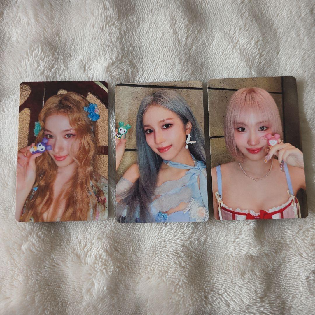 MISAMO PLAY リスニングパーティー　トレカ3種類セット