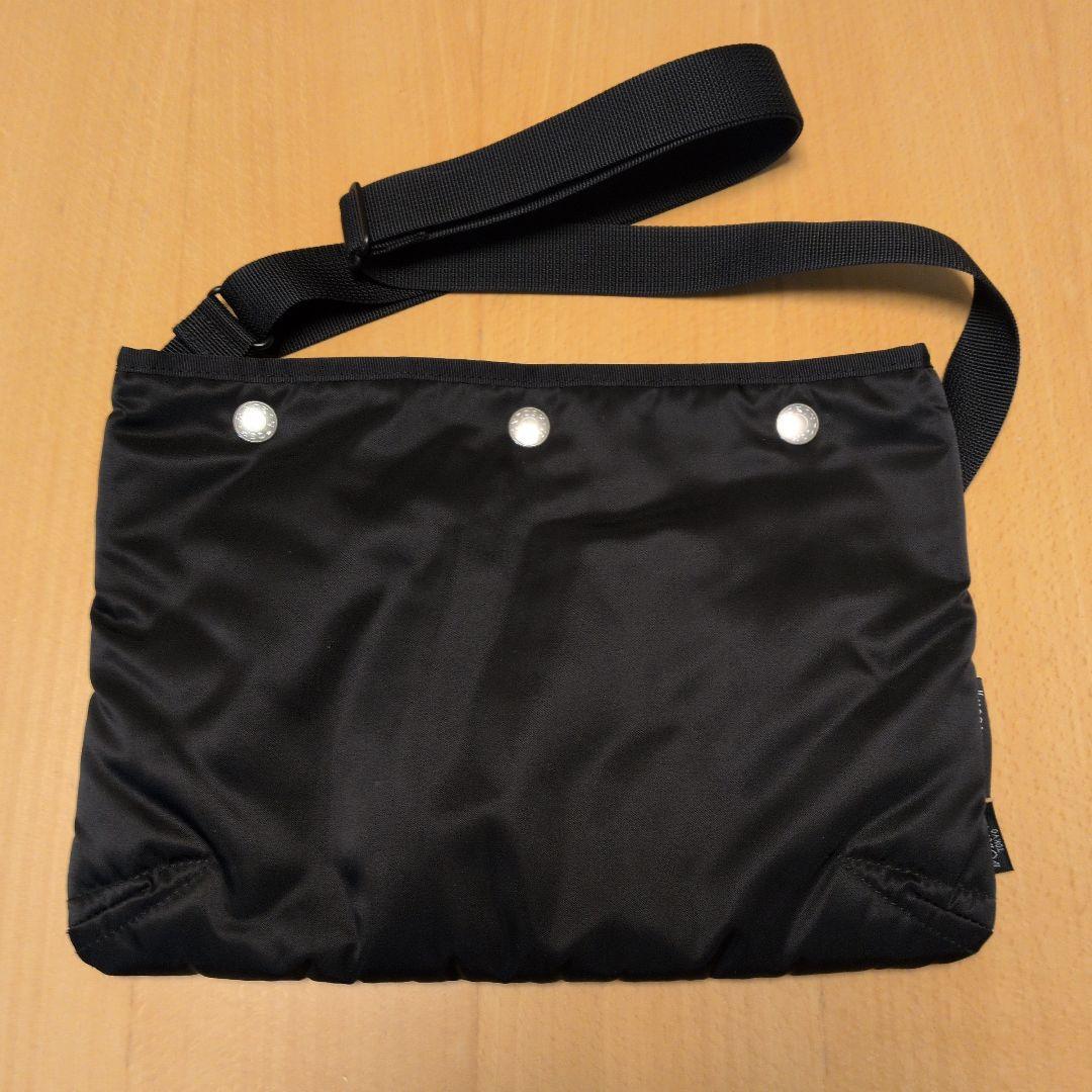 MACKINTOSH×ポーター　ブラック サコッシュ