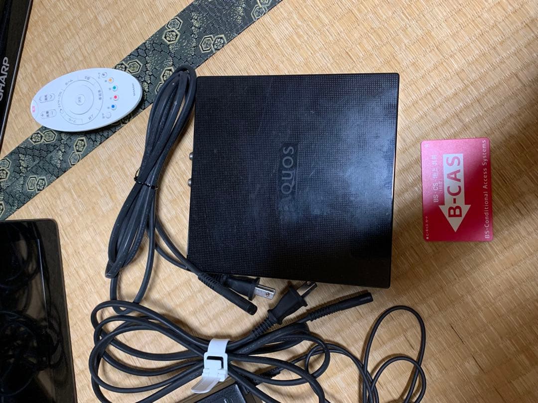 値下げ！AQUOS ポータブルテレビ 2台セット