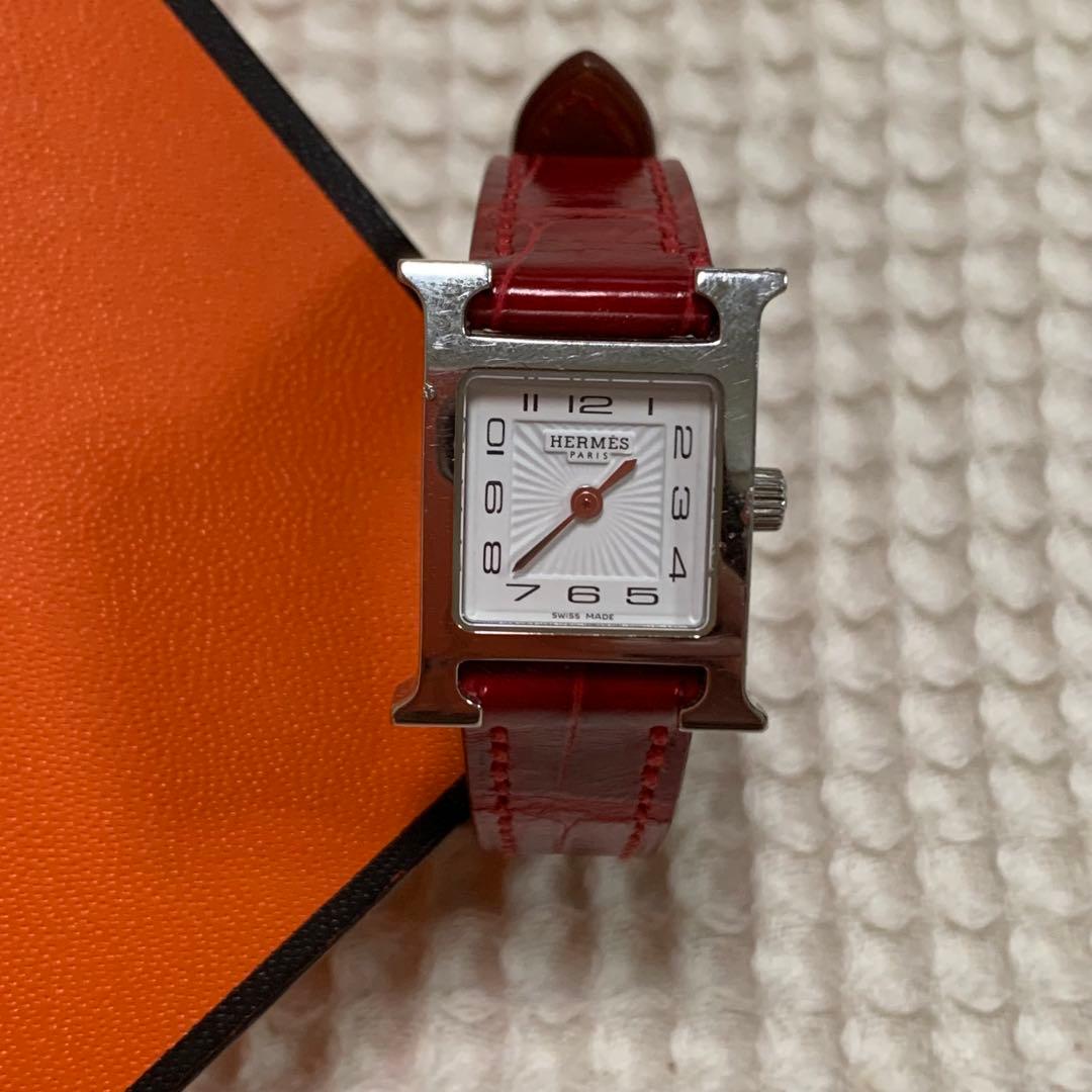 ＊ララ さま＊専用　HERMES Hウォッチ ミニ ss hh1.110