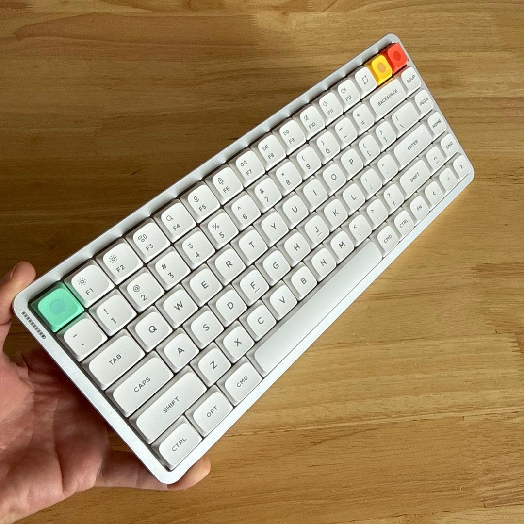 【使用2,3日｜定価$173.95】NuPhy Air75 V3＋リストレスト