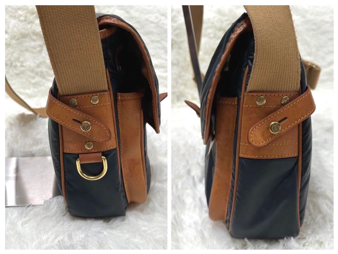 【HUNTING WORLD】バチュークロス ブラック ショルダーバッグ