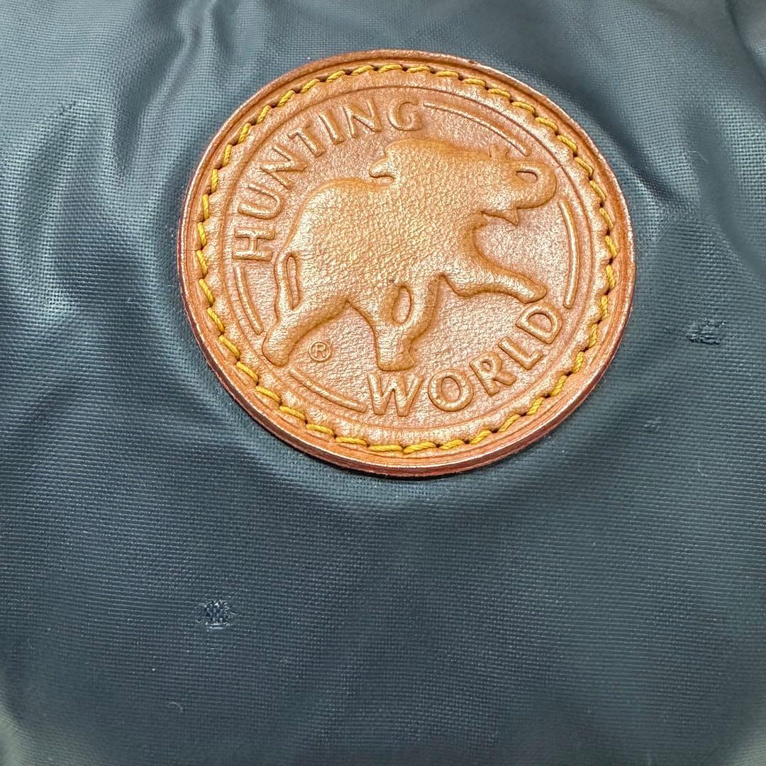 【HUNTING WORLD】バチュークロス ブラック ショルダーバッグ