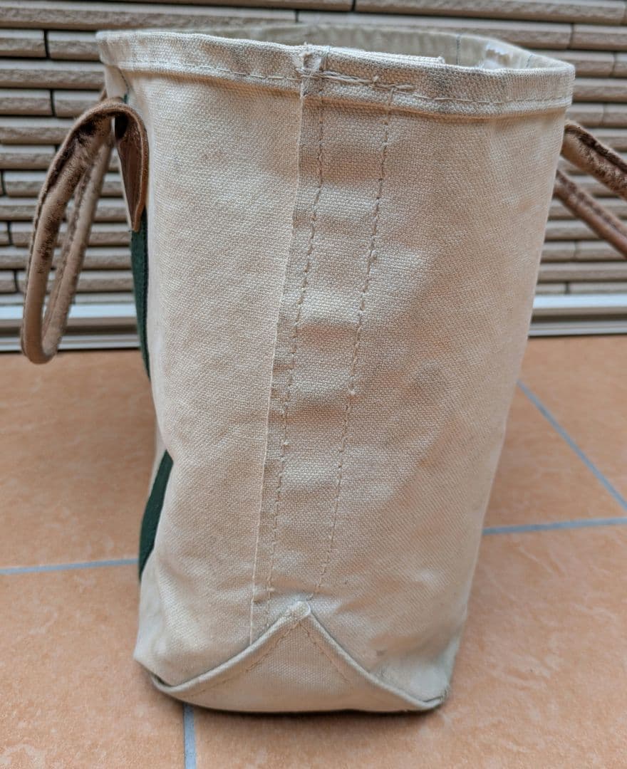 【期間限定最終値下げ】レザーハンドル エルエルビーントートバッグ