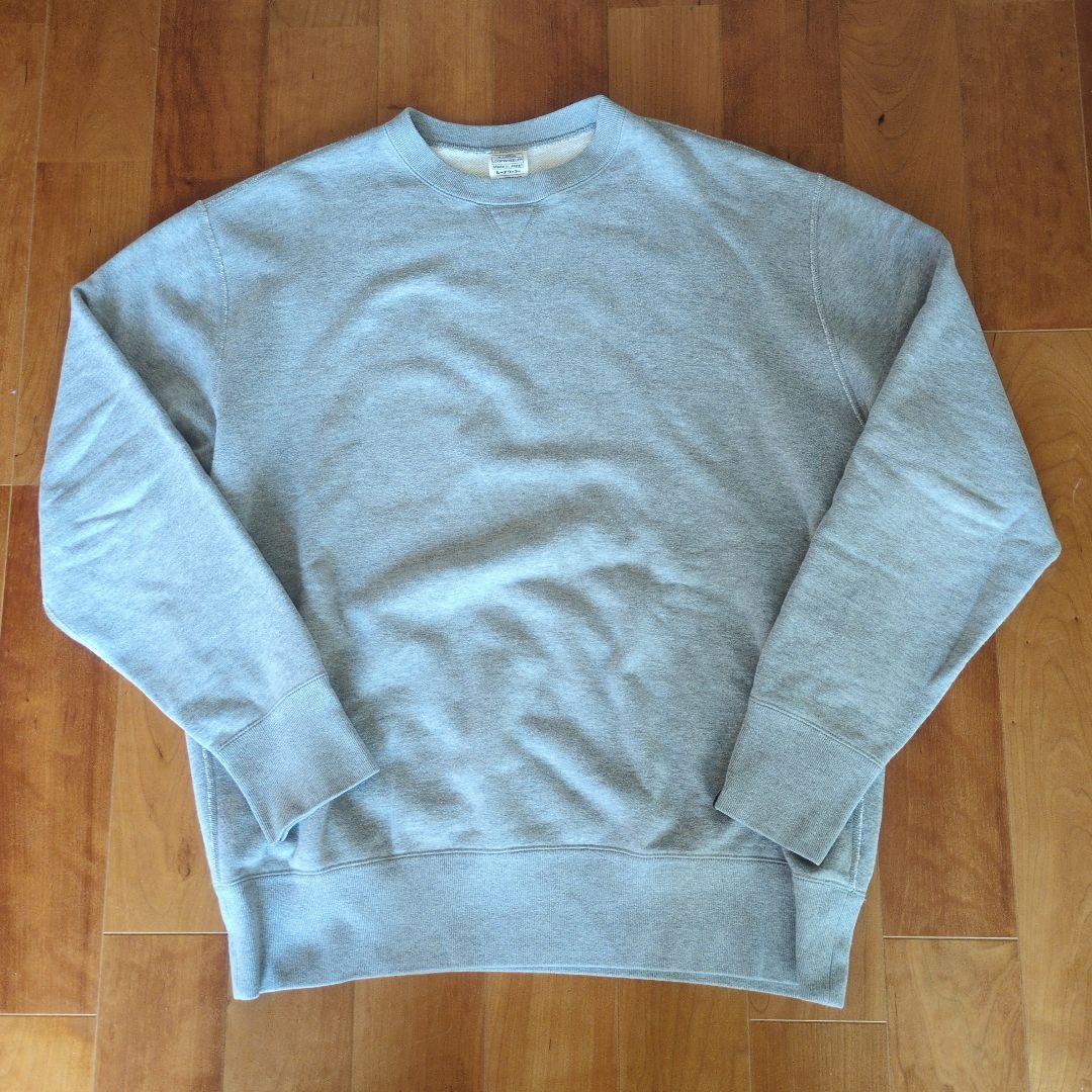 ループウィラー　スウェット　グレー　XL 吊り編み