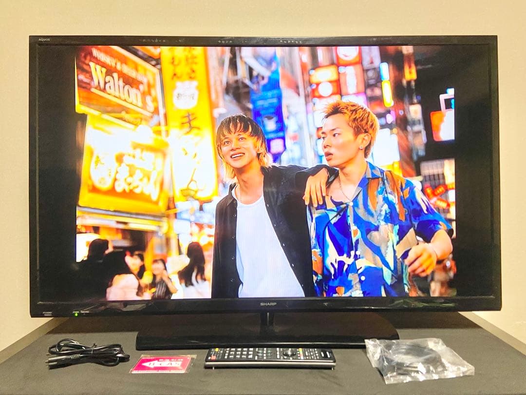 2018年製 SHARP AQUOS 40V型 2T-C40AE1｜互換リモコン