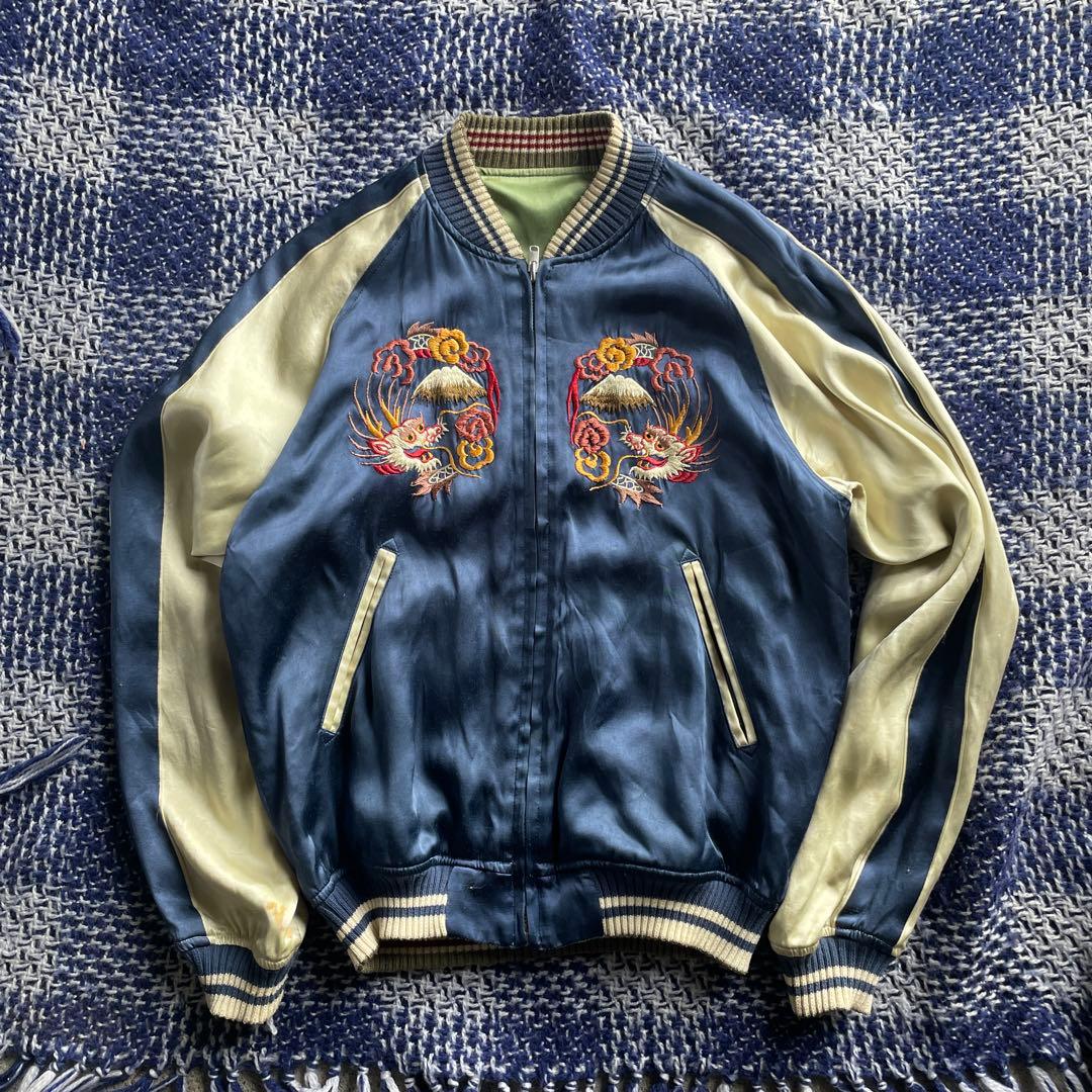 FLAT HEAD（フラット ヘッド）スカジャン　龍×虎