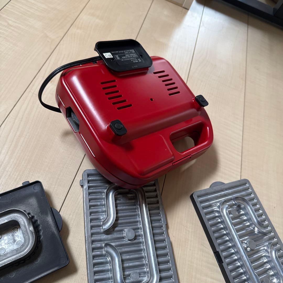 Vitantonio ビタントニオ　ホットプレート 多機能 レッド