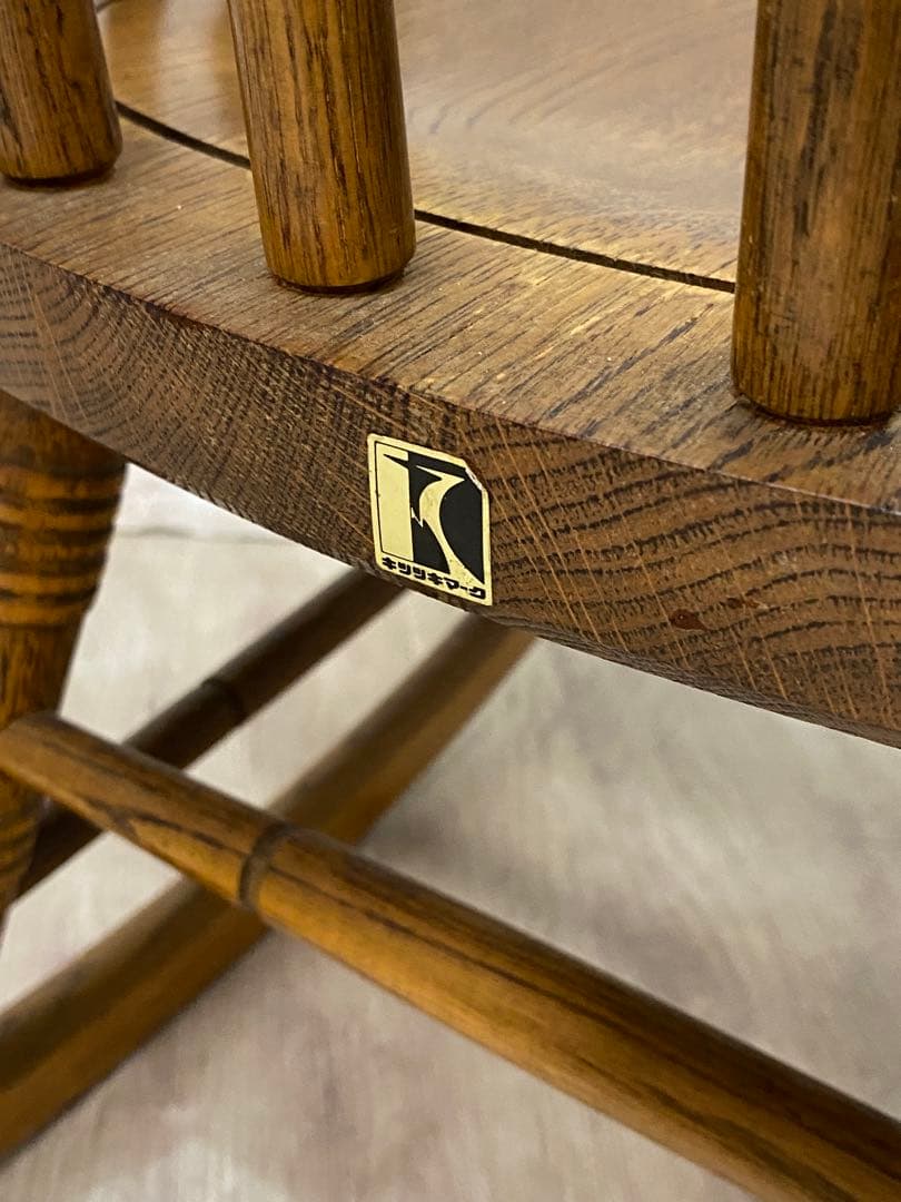 【東京都23区配送無料】飛騨産業 キツツキ ロッキングチェア ウィンザースタイル