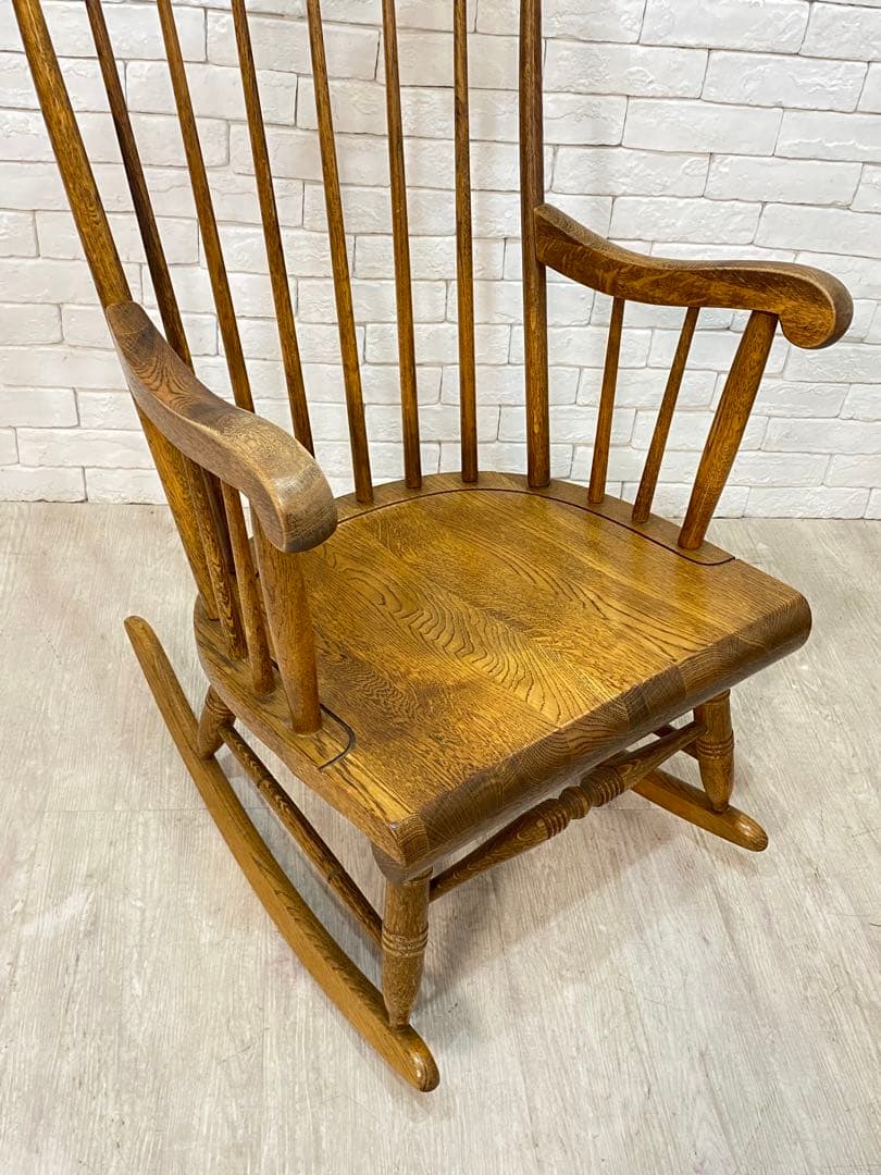 【東京都23区配送無料】飛騨産業 キツツキ ロッキングチェア ウィンザースタイル