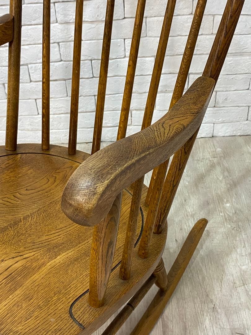 【東京都23区配送無料】飛騨産業 キツツキ ロッキングチェア ウィンザースタイル