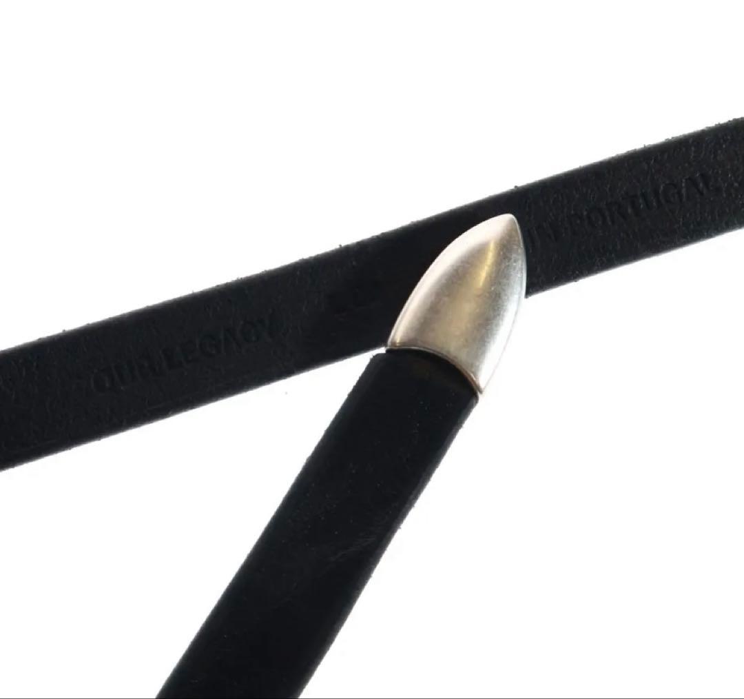 OUR LEGACY (アワーレガシー) 2CM BELTレザー ベルト