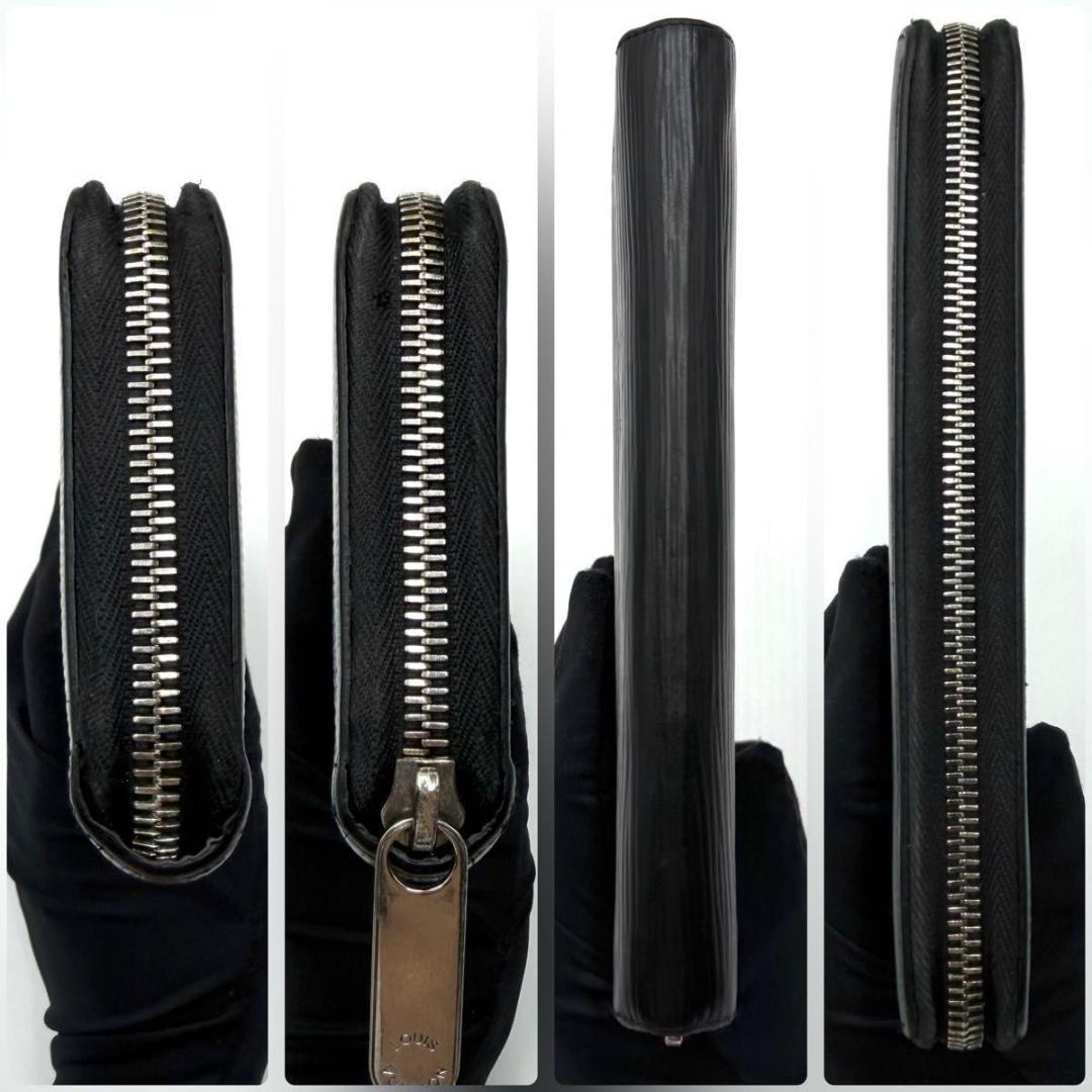 ルイヴィトン エピ ジッピーウォレット ノワール 長財布 ラウンドファスナー