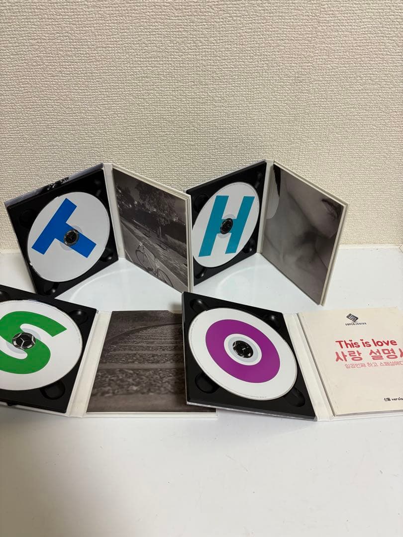 SUPER JUNIOR THIS IS LOVE CD 4枚セット