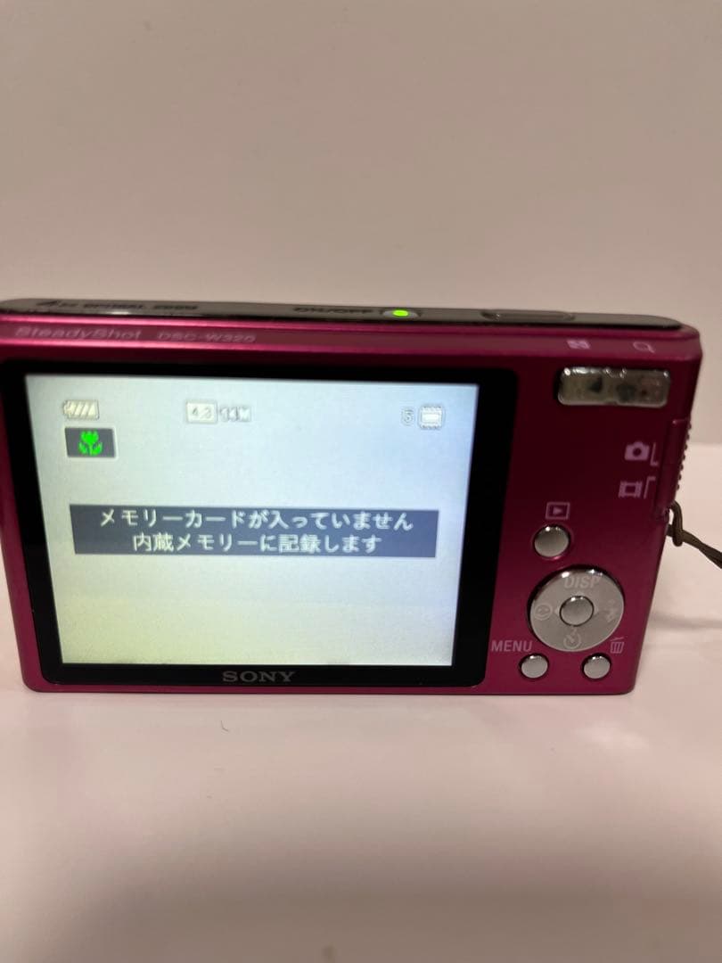 SONY コンパクトデジタルカメラCyber-shot DSC-W320 ピンク