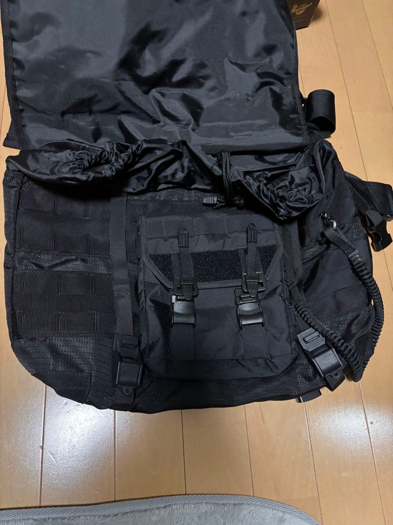 PAPATRAIL ブラック メッセンジャーバッグ bagjack