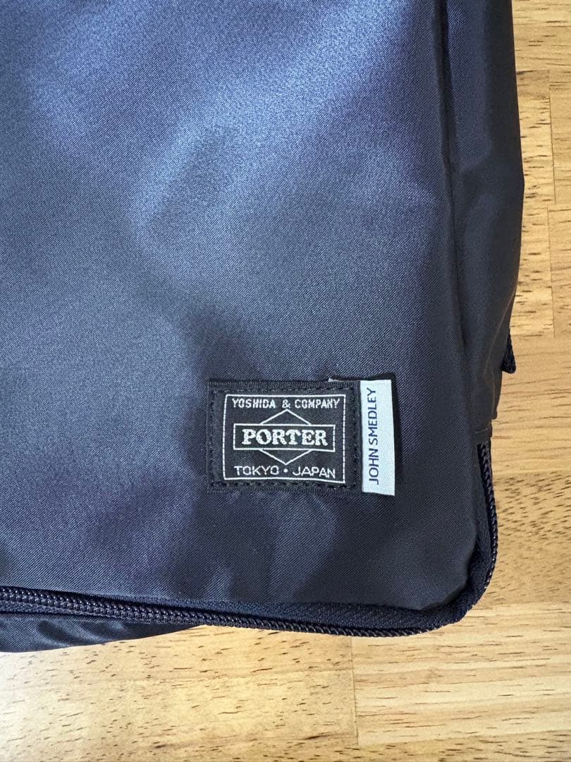 【希少】ジョンスメドレー×ポーター ニットホルダー ネイビー