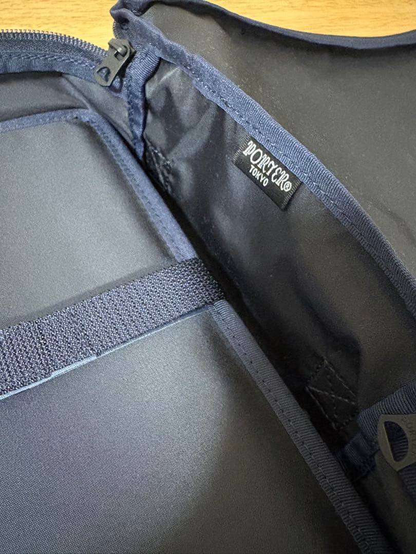 【希少】ジョンスメドレー×ポーター ニットホルダー ネイビー