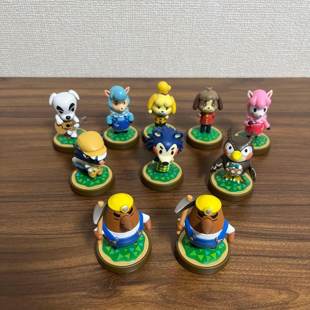 どうぶつの森 amiibo アミーボ 10体